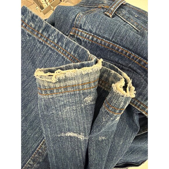 State Property Men Baggy Wide Leg Streetwear Blue Jeans Size 38 - Picture 11 of 11